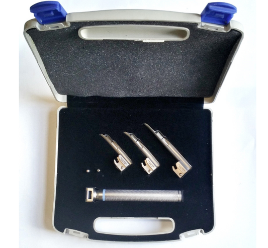 LARYNGOSCOPE PEADIATRIC MILLER – 3 BLADE SET