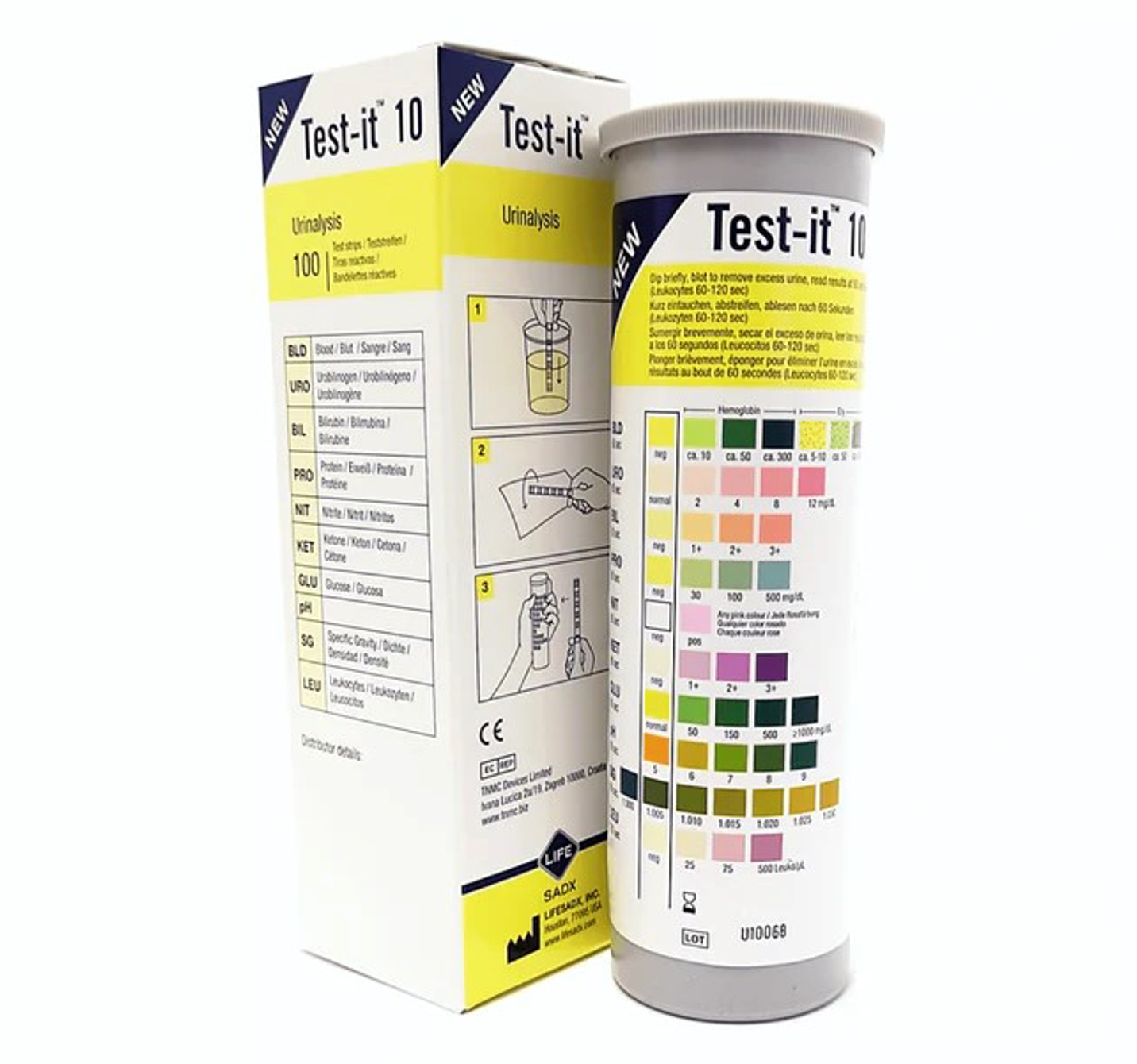 10P Urinalaysis Test